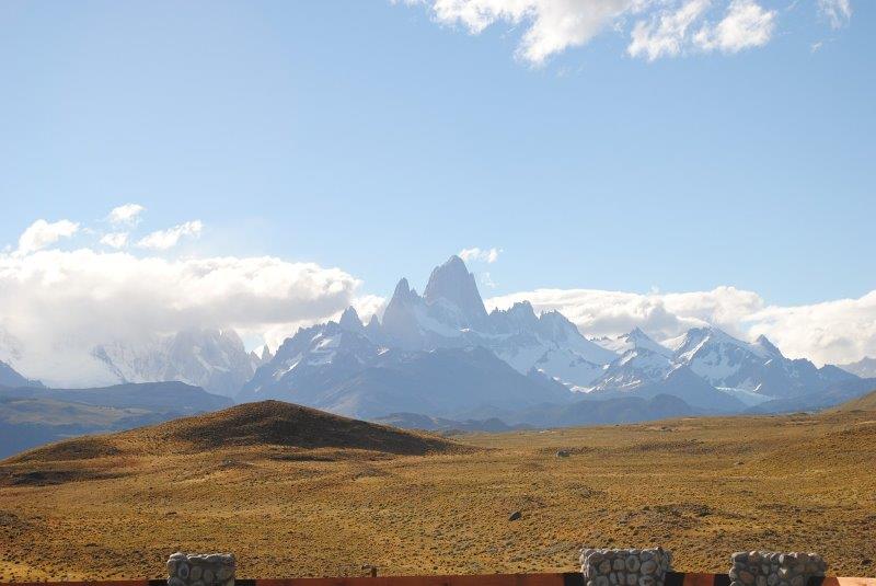 Vistas panorámicas del Balcón de El Calafate y paisaje patagónico